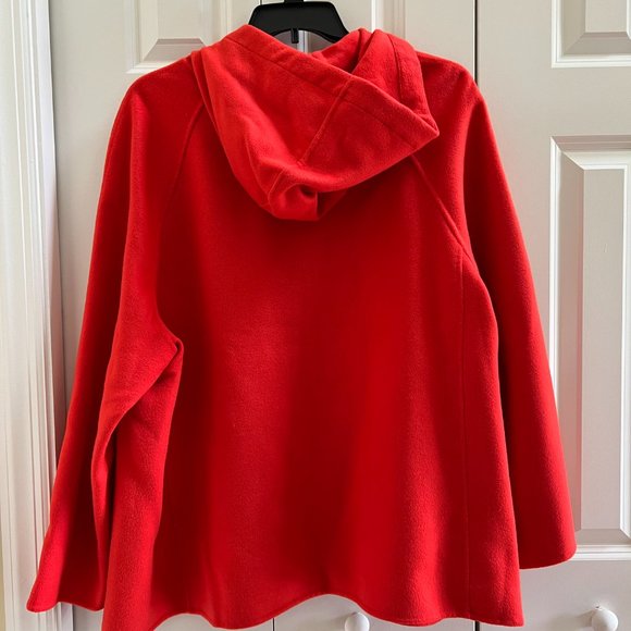 Banana Republic Wool-Blend Coat - Orange - Size XXL NWT - Picture 8 of 11